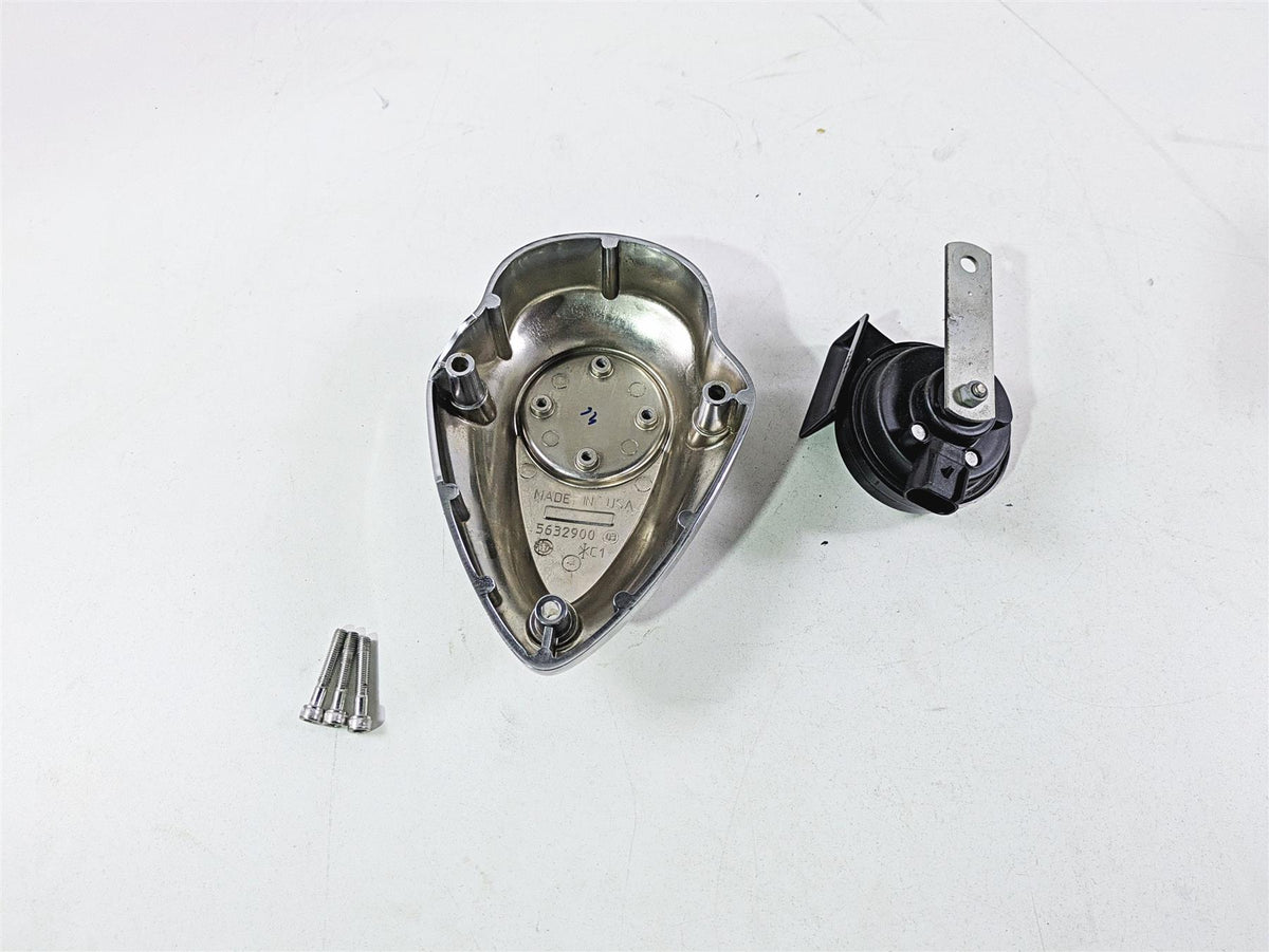 2017 Indian Chieftain Limited Horn With Chrome Cover 5632900 {{ shop.shopifyCountryName }} - Mototech271
