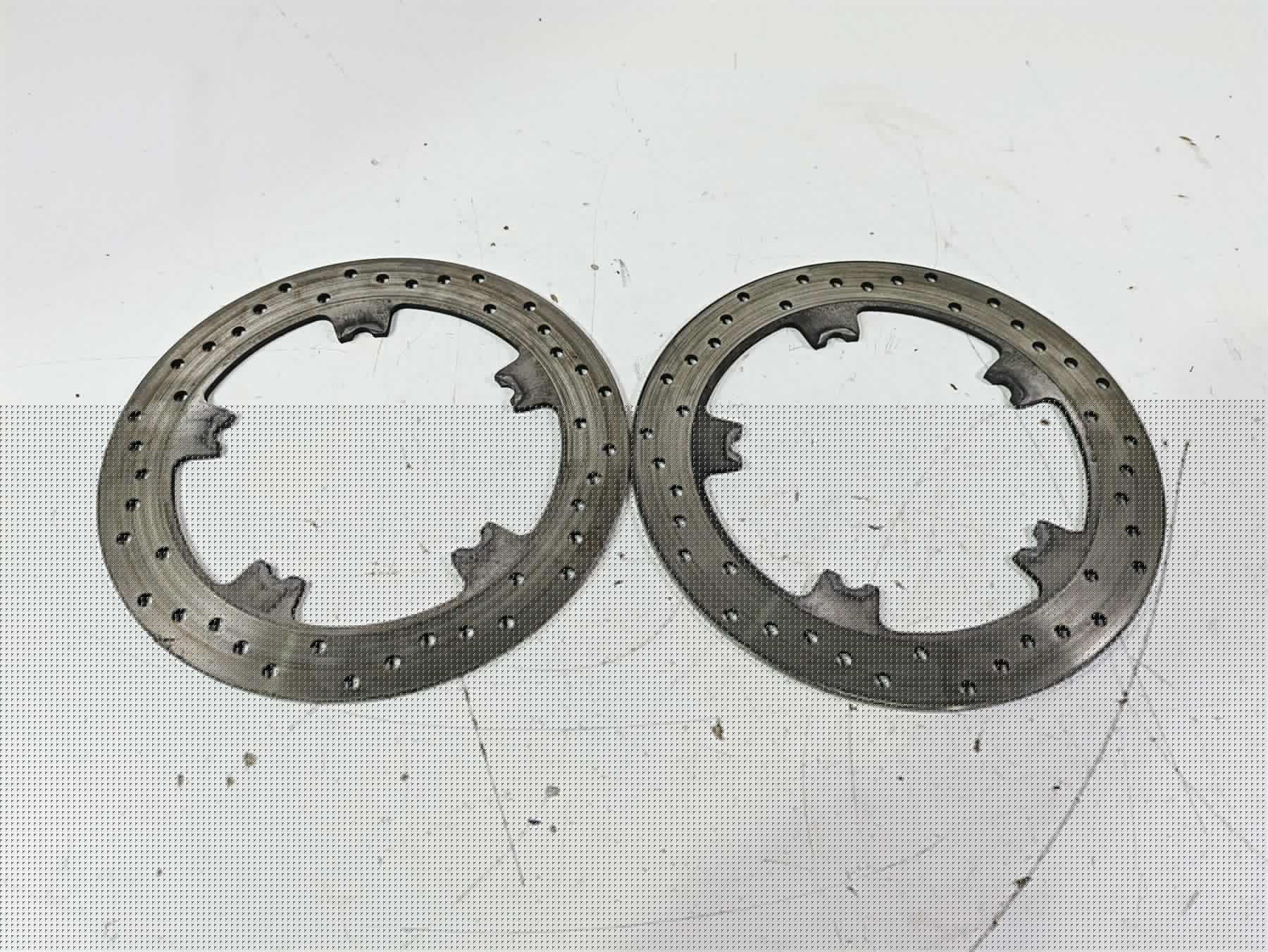 2012 Harley VRSCF Muscle V Rod Front Brake Rotor Disc Set 44553-06A {{ shop.shopifyCountryName }} - Mototech271