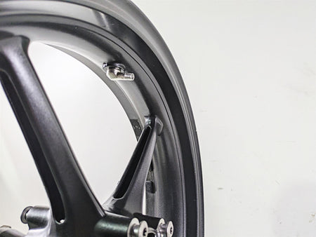 2012 Triumph Daytona 675 Straight 17x3.5 Front Wheel Rim Graphite T2000618 {{ shop.shopifyCountryName }} - Mototech271