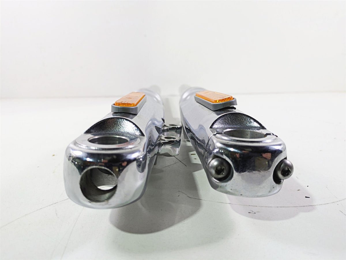 2009 Harley FXCWC Softail Rocker Chrome Front Fork Leg Set 46950-08 46953-08 {{ shop.shopifyCountryName }} - Mototech271