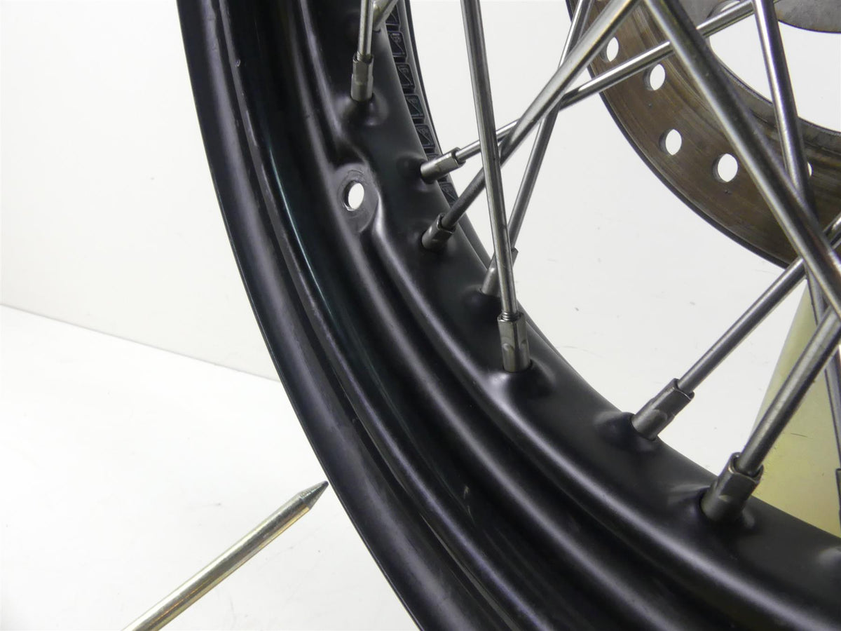 2017 Harley FLS Softail Slim Straight Front Spoke Wheel Rim 16x3 55107-12 {{ shop.shopifyCountryName }} - Mototech271