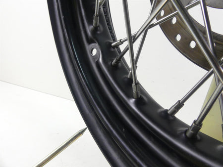 2017 Harley FLS Softail Slim Straight Front Spoke Wheel Rim 16x3 55107-12 {{ shop.shopifyCountryName }} - Mototech271