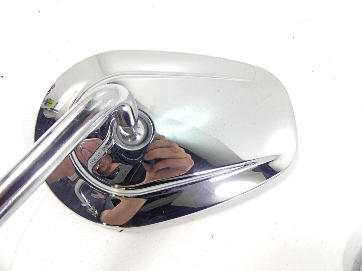 2004 Harley Touring FLHTCUI Electra Glide Rear View Chrome Mirror Set 91845-03B {{ shop.shopifyCountryName }} - Mototech271