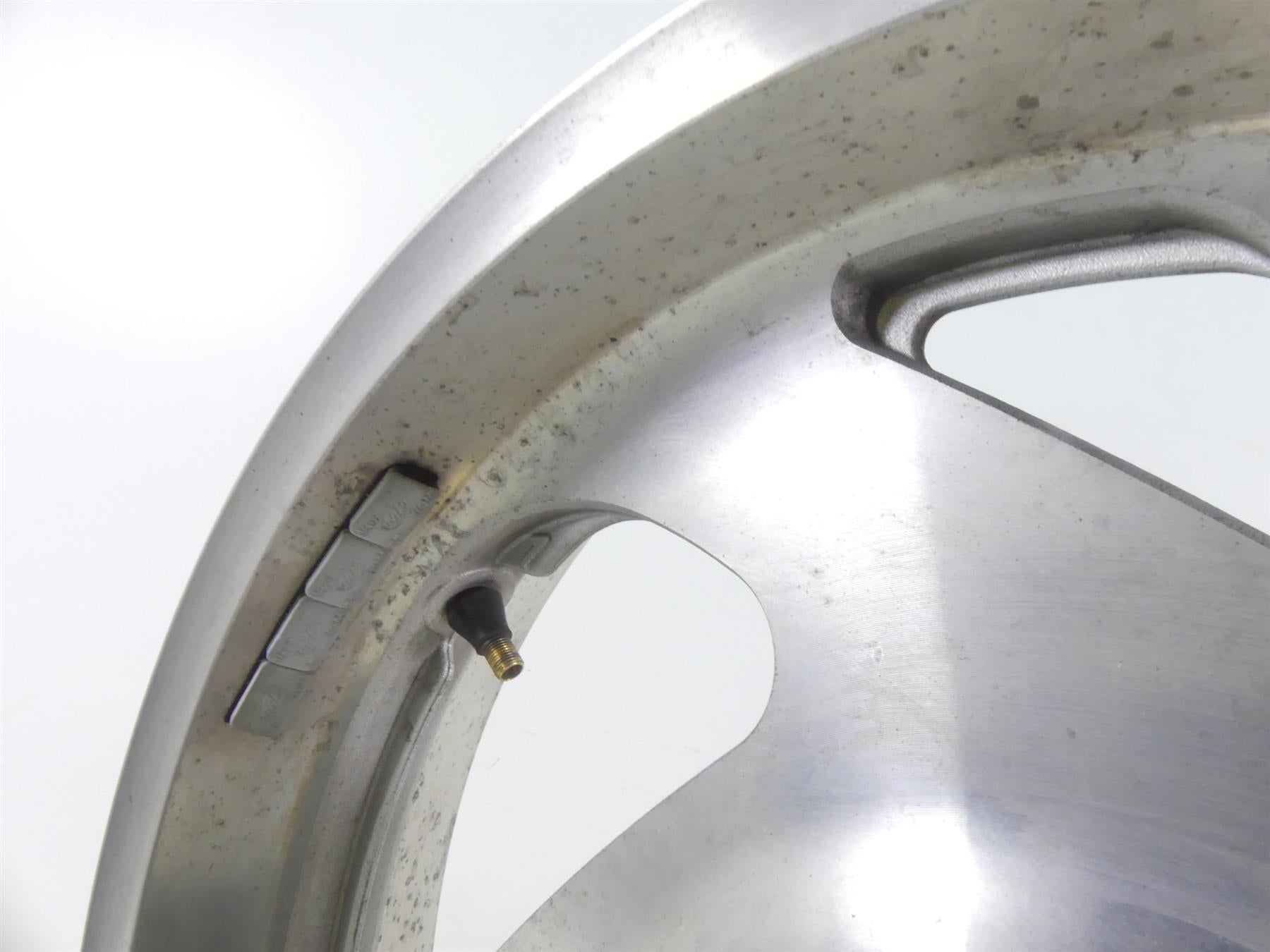 2007 Honda VTX1800 T1 Straight Enkei Front Cast Wheel Rim 17x3.5 44650-MCV-R10 {{ shop.shopifyCountryName }} - Mototech271