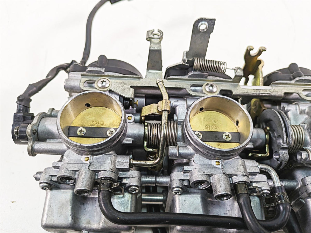 2002 Yamaha FZ1 FZS1000 Fazer Mikuni Carburetor Carb Set -Tested 5LV-14900-40-00 {{ shop.shopifyCountryName }} - Mototech271