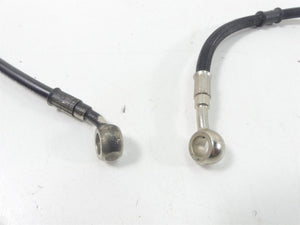 2015 Ducati Monster 1200 S Front Abs Brake Line Hose Set 61810531B 61810552B