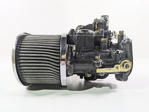1998 Harley Touring FLHRCI Road King Dellorto Dual Throat Carburetor Set DHLA40