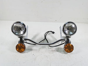 2011 Harley Touring FLHR Road King Front Spotlight Blinker Bar 68712-94A | Mototech271