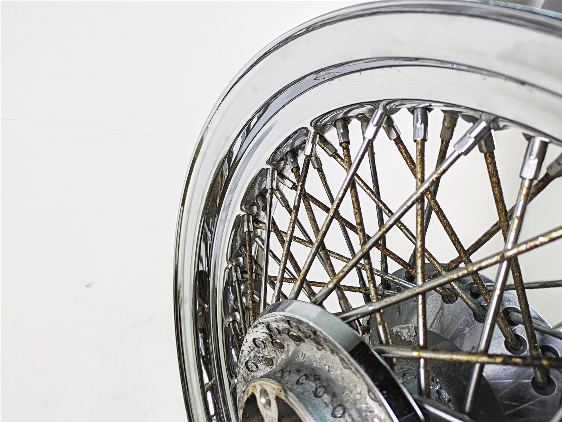 Harley Davidson Softail 16x3 Rear 80 Spokes Wheel Rim 3/4" Axle 42962-04 {{ shop.shopifyCountryName }} - Mototech271
