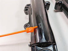 Load image into Gallery viewer, 2013 Harley Touring FLHX Street Glide Straight Front Fork Leg Set 41mm 46495-09
