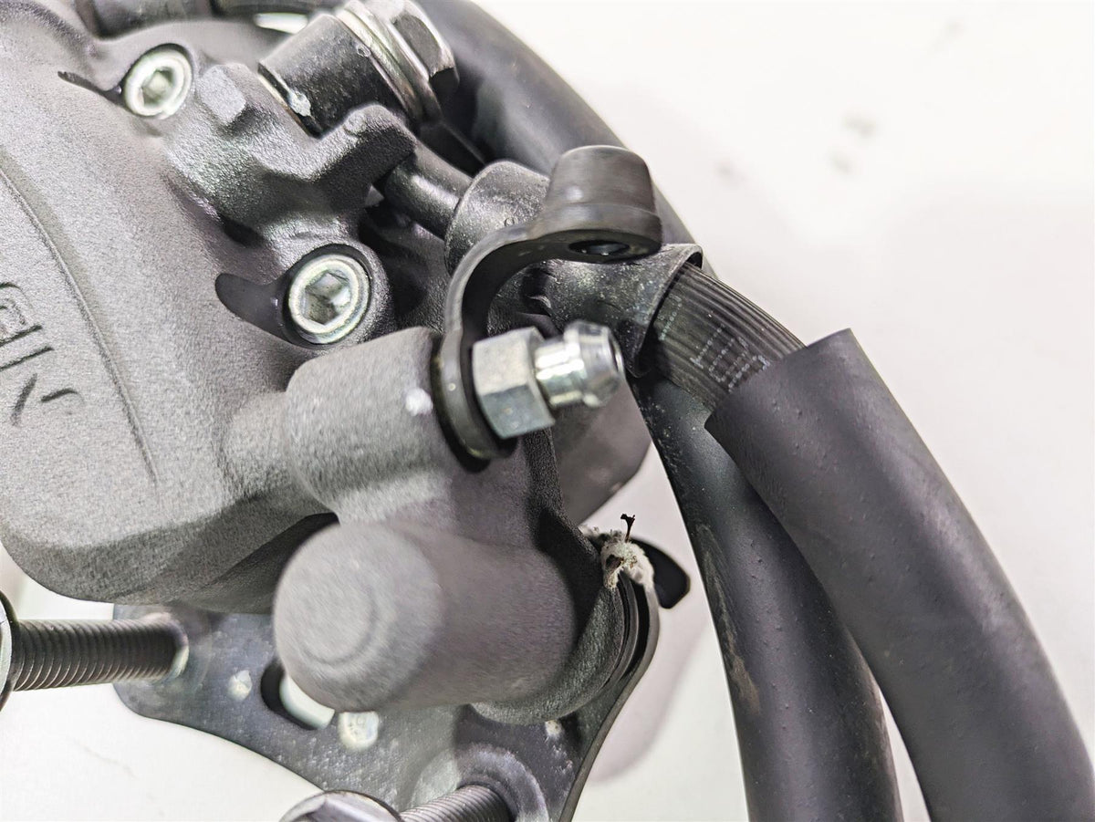 2023 Kawasaki EX400 Ninja Nissin Front Brake Caliper + Line 43080-0244-DJ {{ shop.shopifyCountryName }} - Mototech271