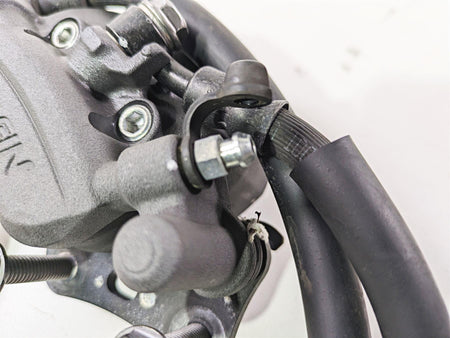 2023 Kawasaki EX400 Ninja Nissin Front Brake Caliper + Line 43080-0244-DJ {{ shop.shopifyCountryName }} - Mototech271