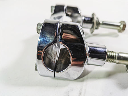 2008 Harley FLSTC Softail Heritage Handlebar Riser Holder Set 56567-86B {{ shop.shopifyCountryName }} - Mototech271