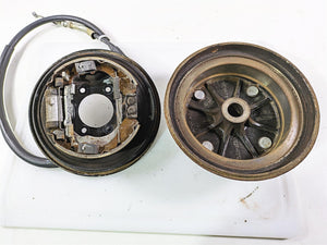 2010 Kawasaki 610 4x4 Mule  Rear Right Full Drum Brake Set 41035-0063 41038-0018 | Mototech271