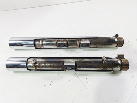 2009 Harley FXCWC Softail Rocker Vance Hines Straightshot Exhaust Mufflers 16831 {{ shop.shopifyCountryName }} - Mototech271