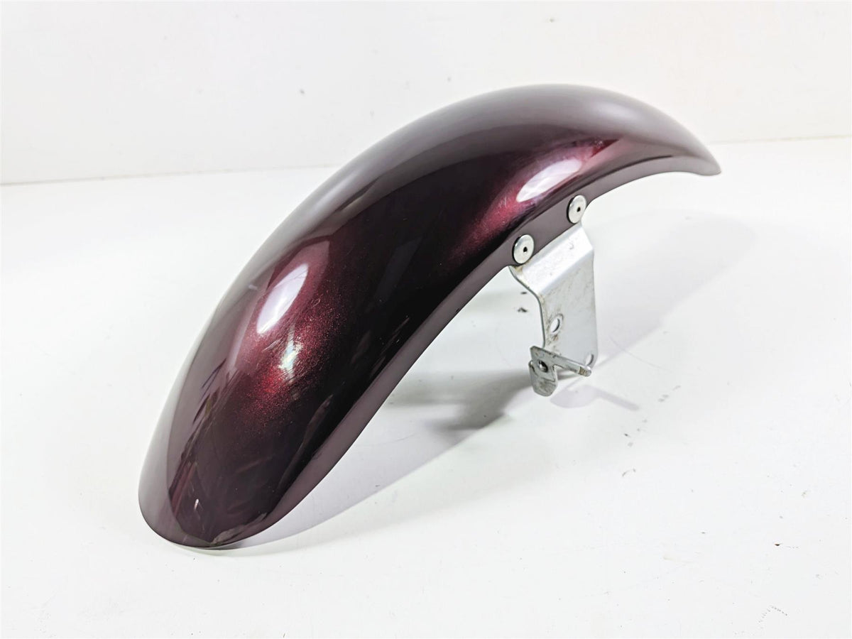 2007 Yamaha XVS1100 V-Star Custom Front Fender Red 5EL-21510-01-PB {{ shop.shopifyCountryName }} - Mototech271
