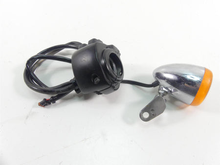 2014 Harley FXDF Dyna Fat Bob Left Control Switch + Turn Signal Blinker 72945-12 {{ shop.shopifyCountryName }} - Mototech271