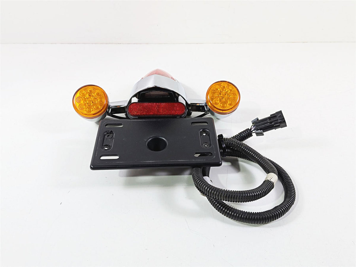 2015 Indian Chieftain Taillight Blinker Turn Signal Plate Holder Set 5138445-Mototech271