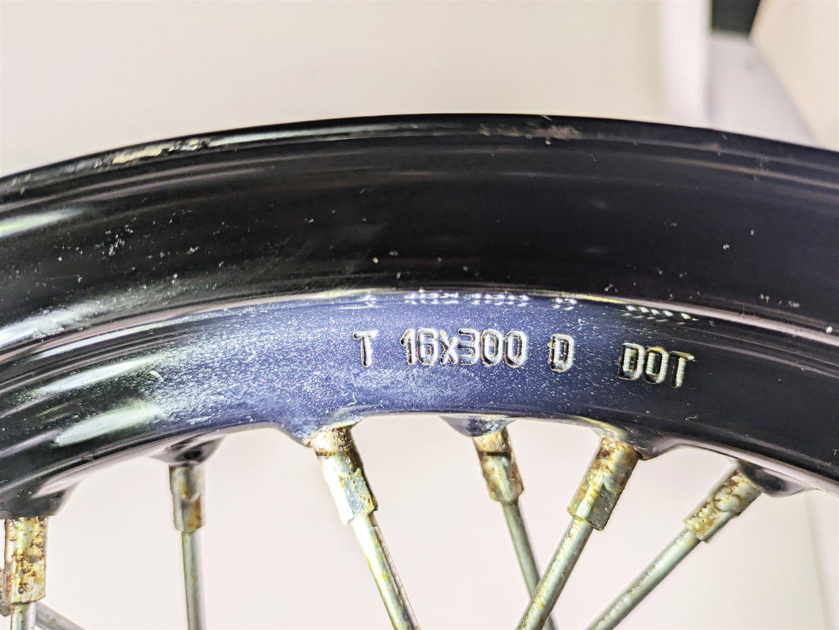 2018 Harley FLHCS Softail Heritage 115th 16x3 Front Wheel Rim & Cover 43300489 {{ shop.shopifyCountryName }} - Mototech271