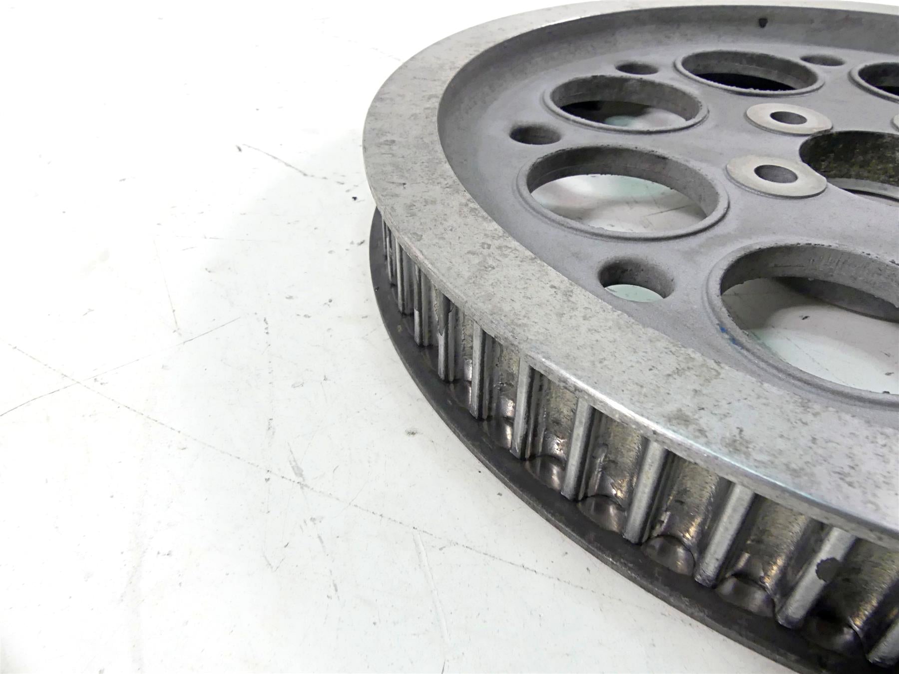 2006 Harley Touring FLHTCU SE E-Glide Rear Drive Belt Pulley 70T 40117-00 {{ shop.shopifyCountryName }} - Mototech271