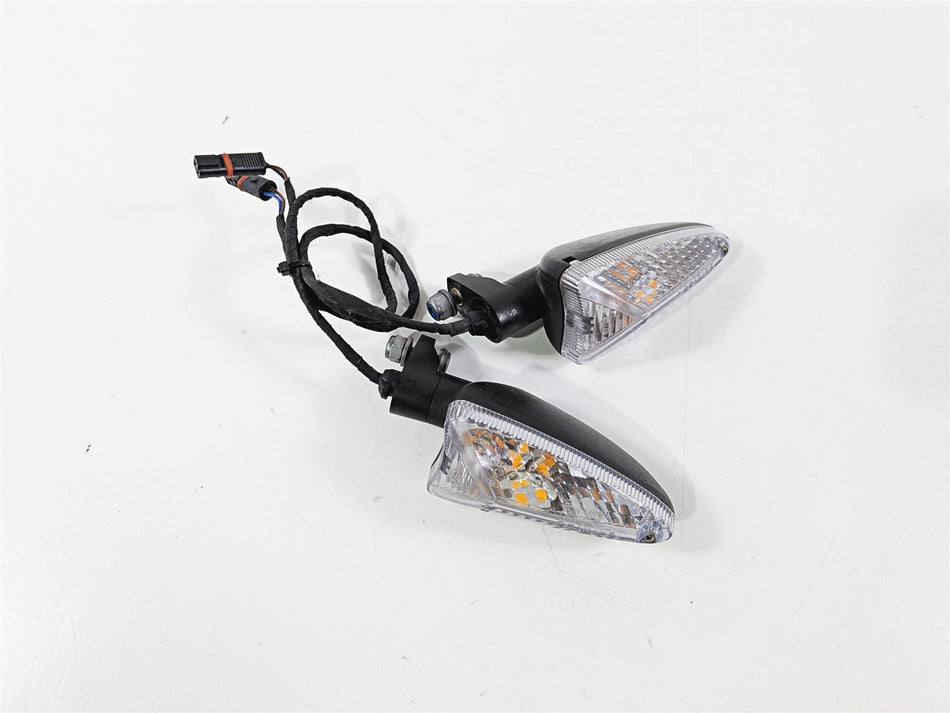 2016 BMW S1000XR K49 Oem Front Blinker Turn Signal Set 63138534352