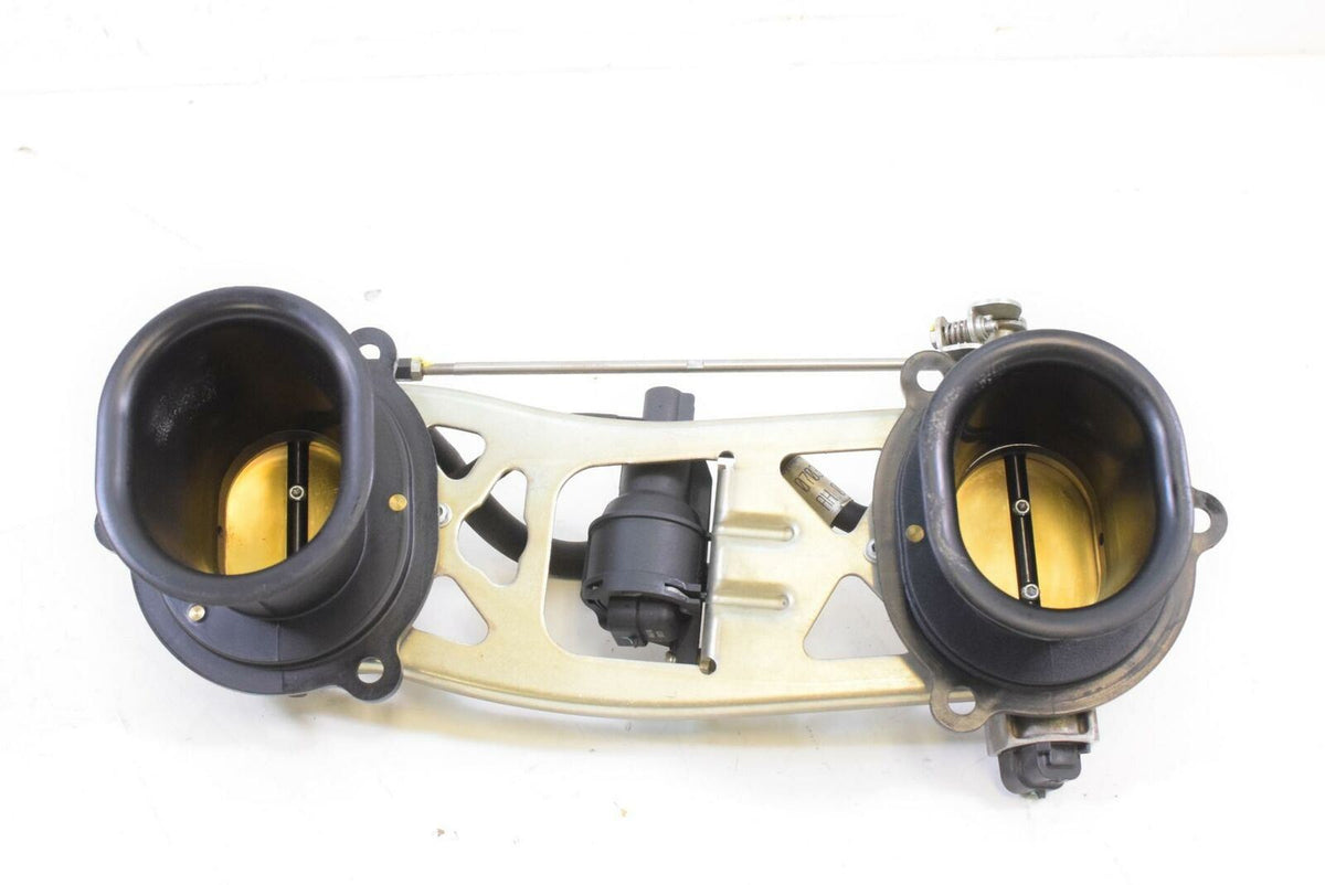 2010 Ducati 848 Complete Throttle Body Bodies Fuel Injector Set 28240803A {{ shop.shopifyCountryName }} - Mototech271