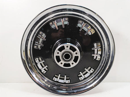 2009 Harley Dyna FXDFSE CVO Fat Bob 16x3 Front Wheel Fang Contrast Crm 43265-09 {{ shop.shopifyCountryName }} - Mototech271