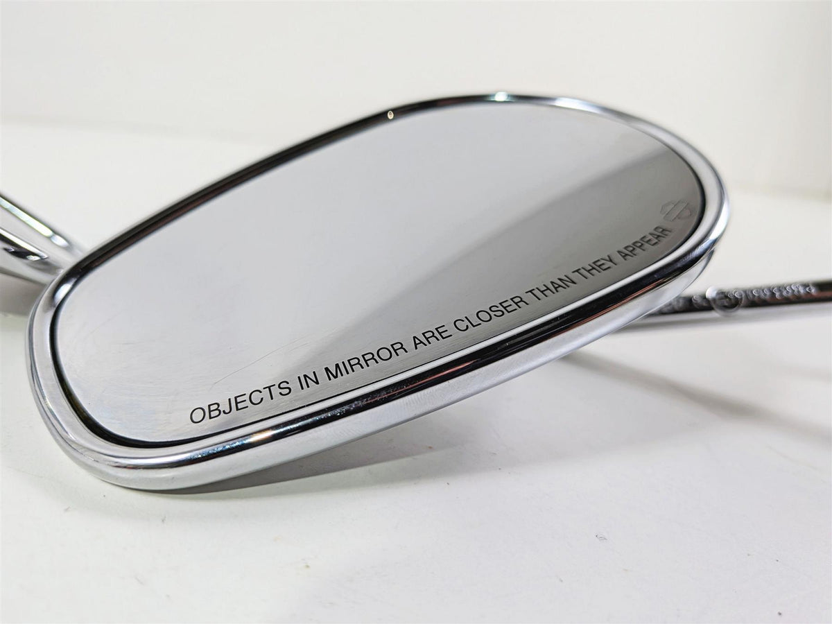 2014 Harley FXSB Softail Breakout Chrome Rear View Mirror Set 91840-03B-Mototech271