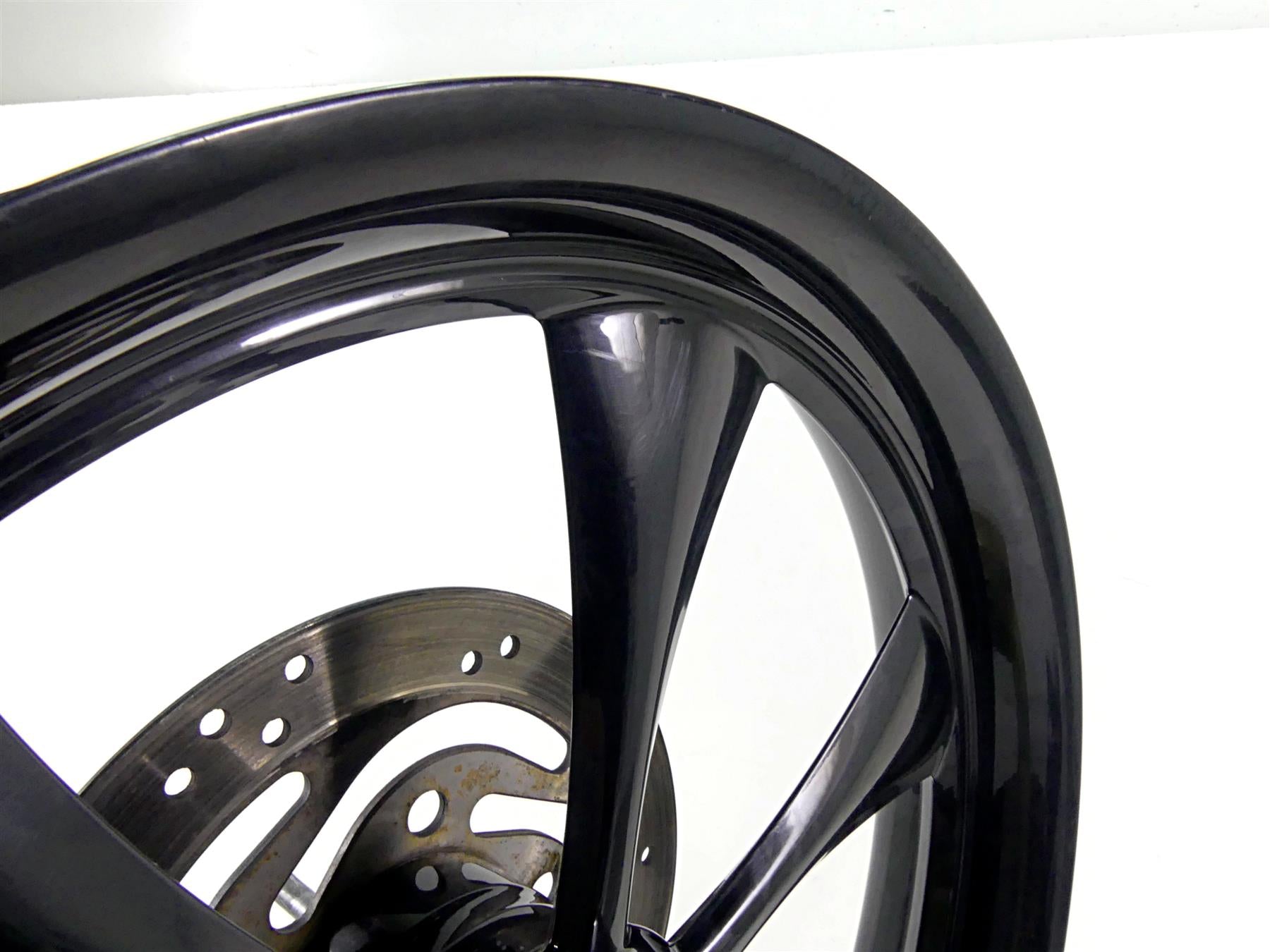 2011 Harley Softail FXS Blackline Sinister 3D Custom 21x2.3.5 Front Wheel -Read {{ shop.shopifyCountryName }} - Mototech271