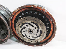 Load image into Gallery viewer, 2013 Harley Softail FLSTFB Fat Boy Lo 17x6 17x3.5 Front Rear Wheel Set 43300171

