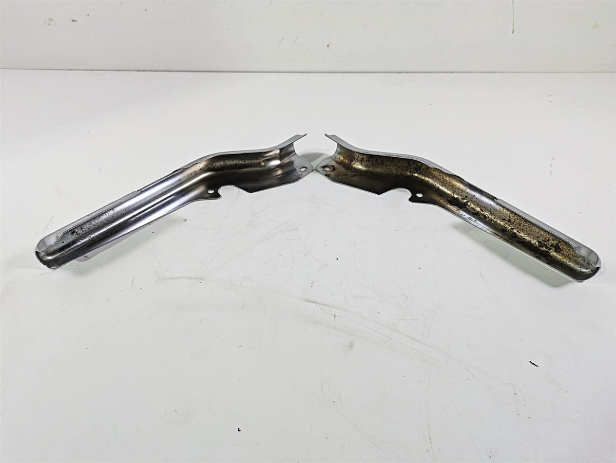 2005 Harley Touring FLHRI Road King Rear Frame Chrome Cover Struts 47502-97 {{ shop.shopifyCountryName }} - Mototech271