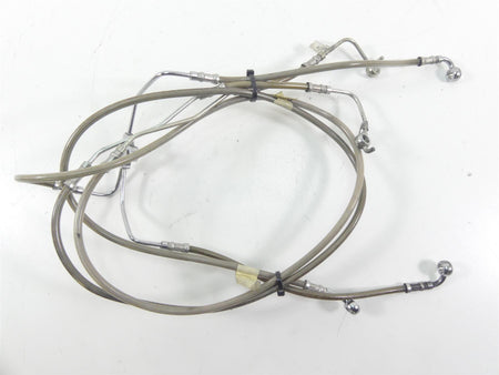 2009 Harley FLHTCU SE4 CVO E-Glide Front Abs Brake Line Set 38937-09 42388-09 {{ shop.shopifyCountryName }} - Mototech271