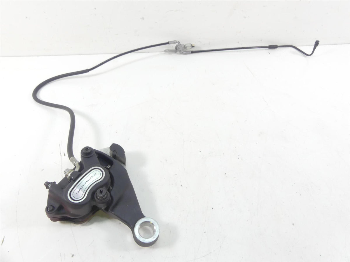 2016 Harley FLS Softail Slim Rear Brake Caliper + Line 41300097 {{ shop.shopifyCountryName }} - Mototech271