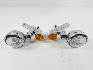 2015 Harley Touring FLHTKL Electra Glide Front Spot Light Blinker Set 68000021