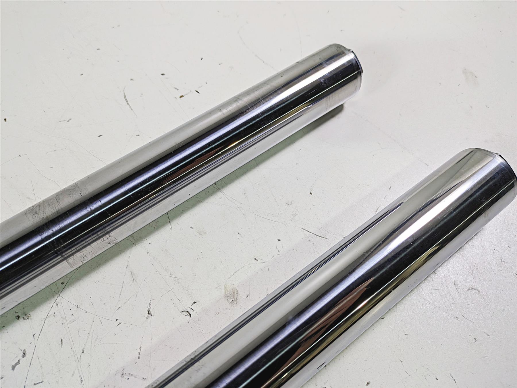2013 Harley FXDWG Dyna Wide Glide Straight Front Fork Leg Set 48802-10A 48803-10 {{ shop.shopifyCountryName }} - Mototech271