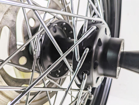 2014 Harley FLS Softail Slim Straight 16x3 Front Wheel Rim & Rotor 55107-12 {{ shop.shopifyCountryName }} - Mototech271