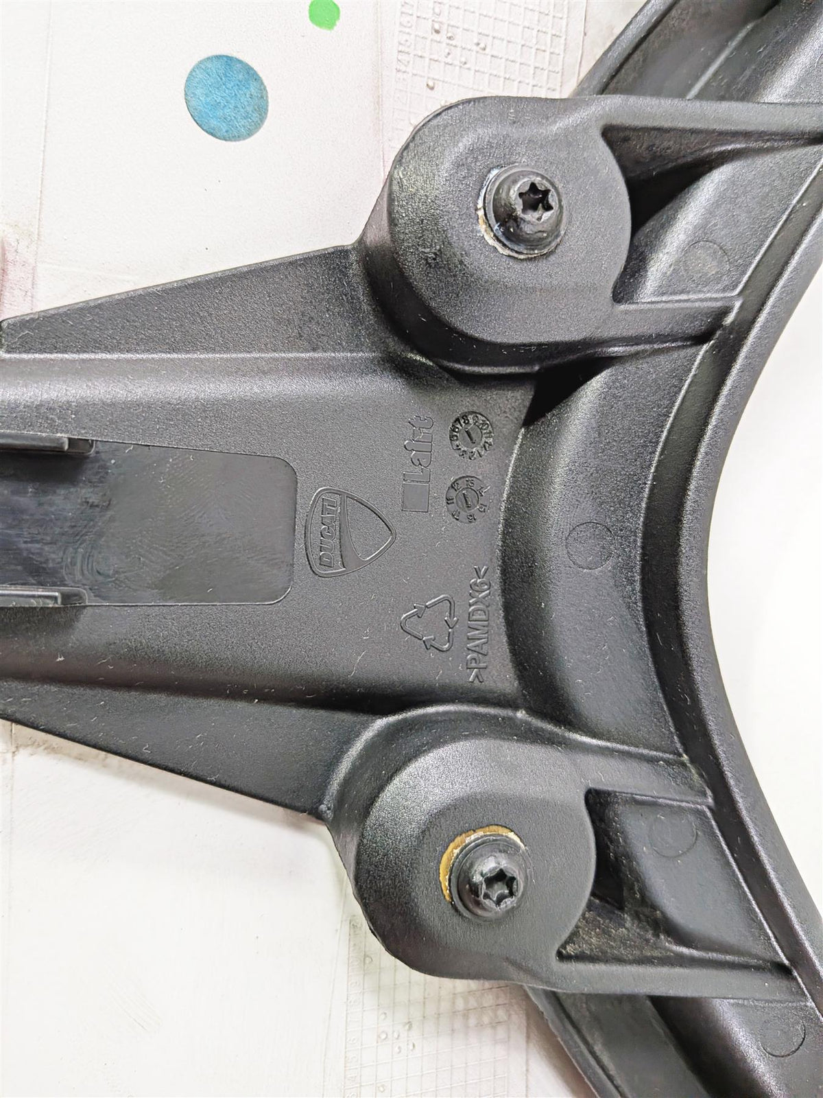 2016 Ducati Hypermotard 939 SP Rear Fairing Tail Bracket & Covers 48311741A-Mototech271