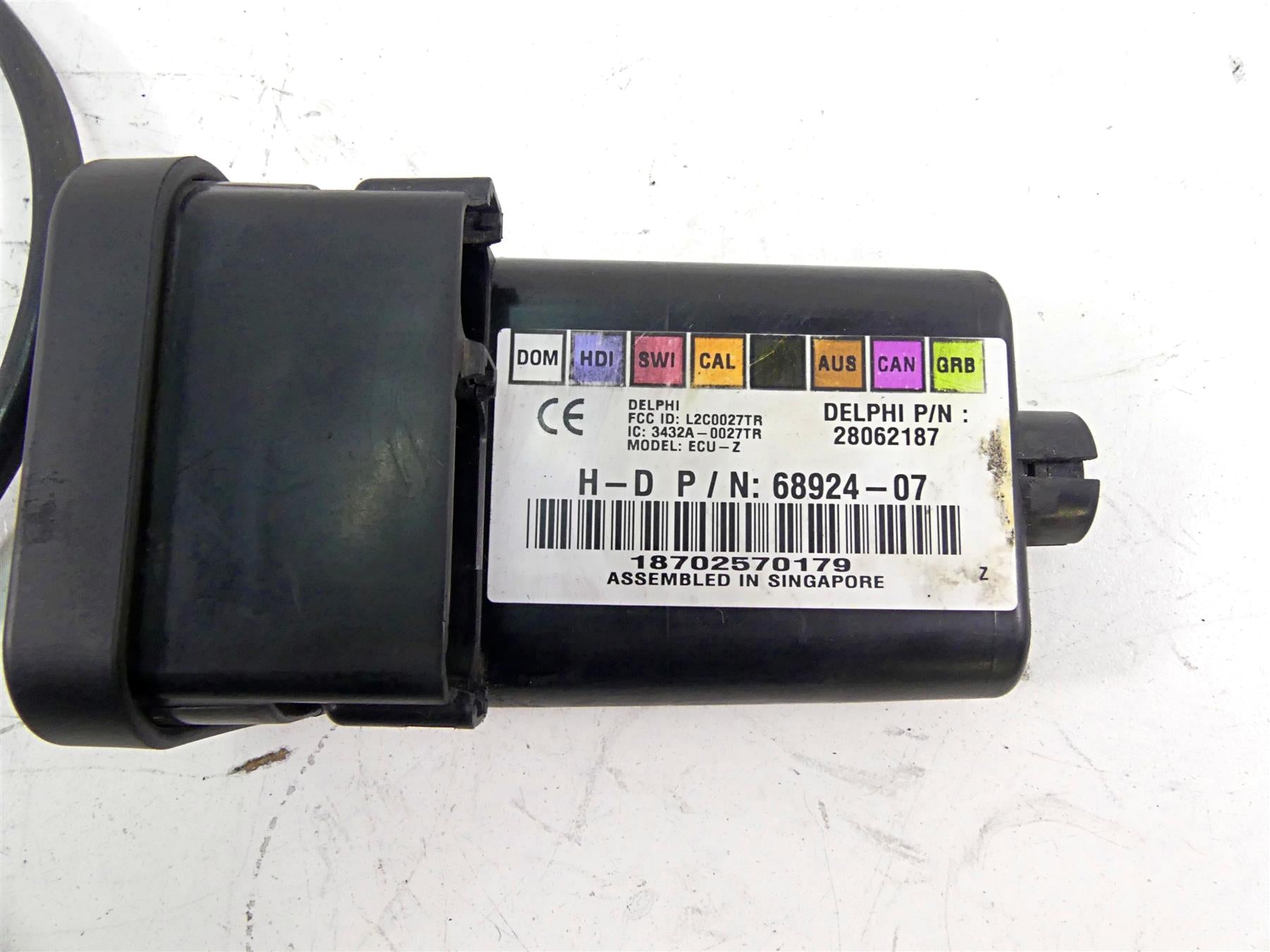 2011 Harley Touring FLTRX Road Glide Tssm Turn Signal Security Module 68924-07 {{ shop.shopifyCountryName }} - Mototech271