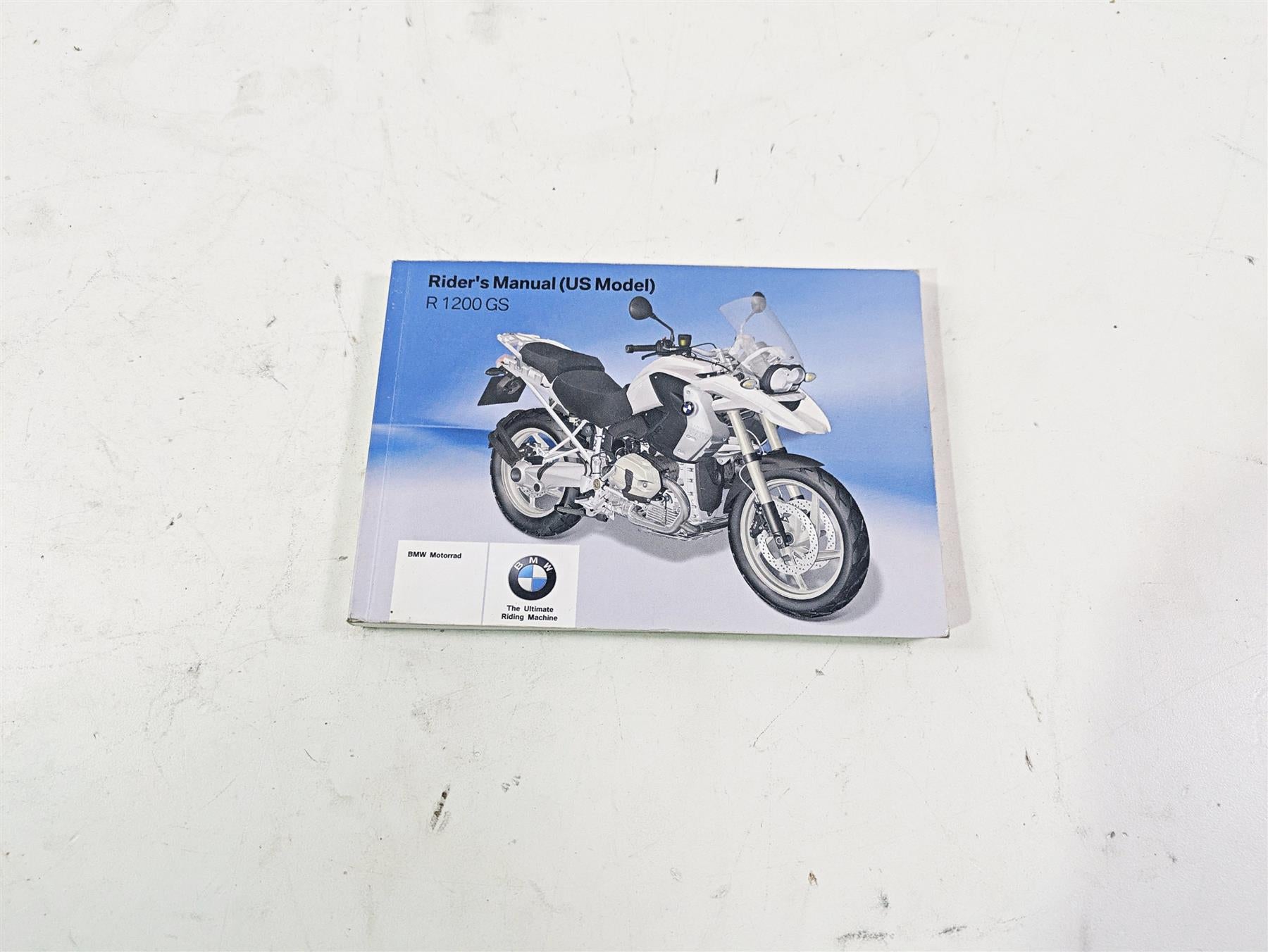 2010 BMW R1200GS K25 Owners Manual Booklet 01418520397