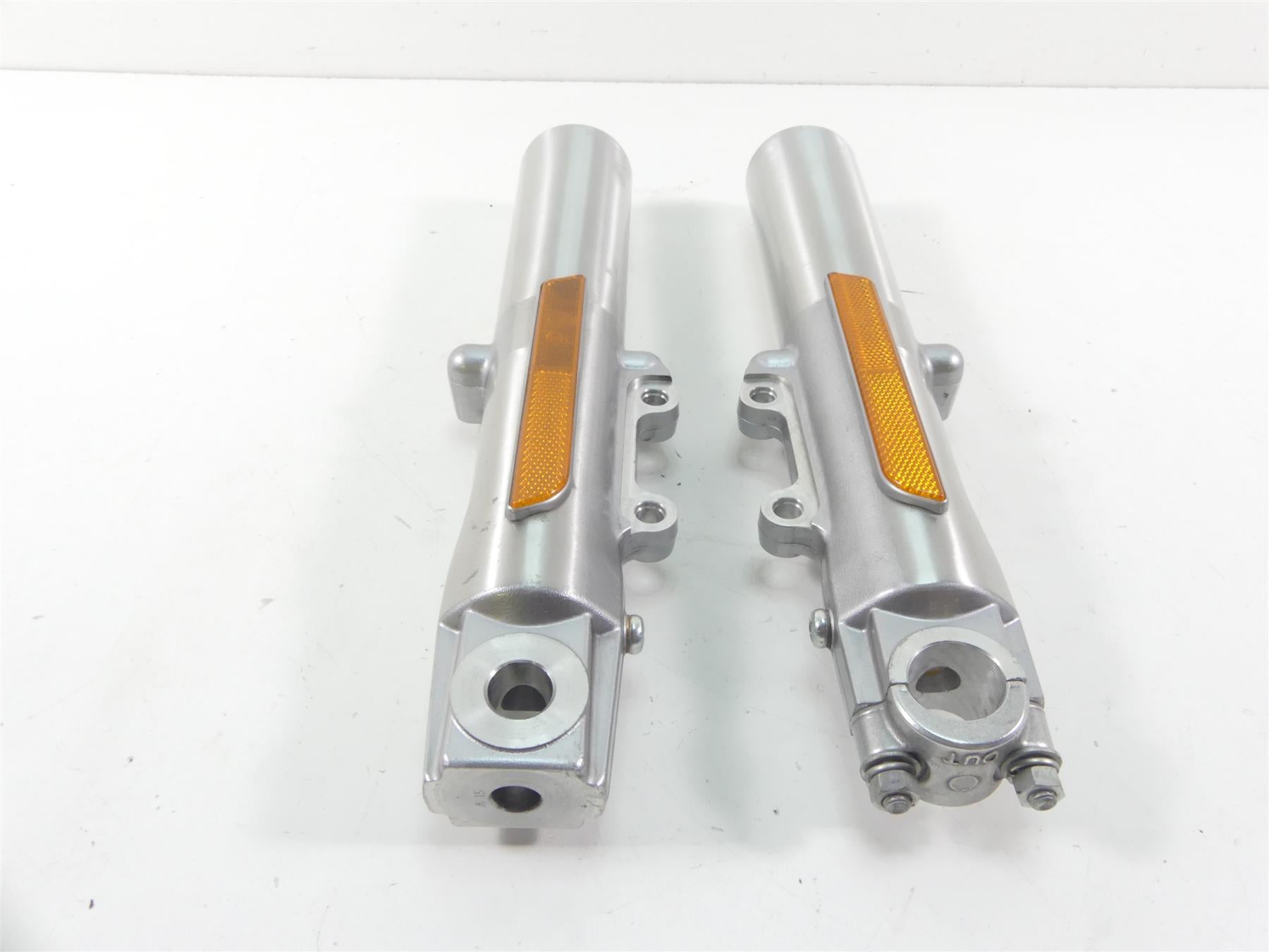 2012 Harley Touring FLHX Street Glide Front Lower Fork Slider Tubes 46495-09 {{ shop.shopifyCountryName }} - Mototech271