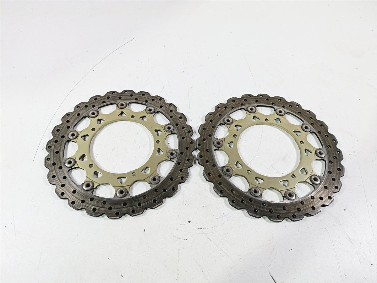 2012 Yamaha XT1200 Super Tenere Front Brake Disc Rotor Set 23P-2581T-00-00 {{ shop.shopifyCountryName }} - Mototech271