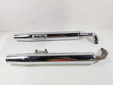 2008 Kawasaki VN1600 Vulcan Nomad Stock Exhaust Pipe Muffler Set 18091-0200 {{ shop.shopifyCountryName }} - Mototech271