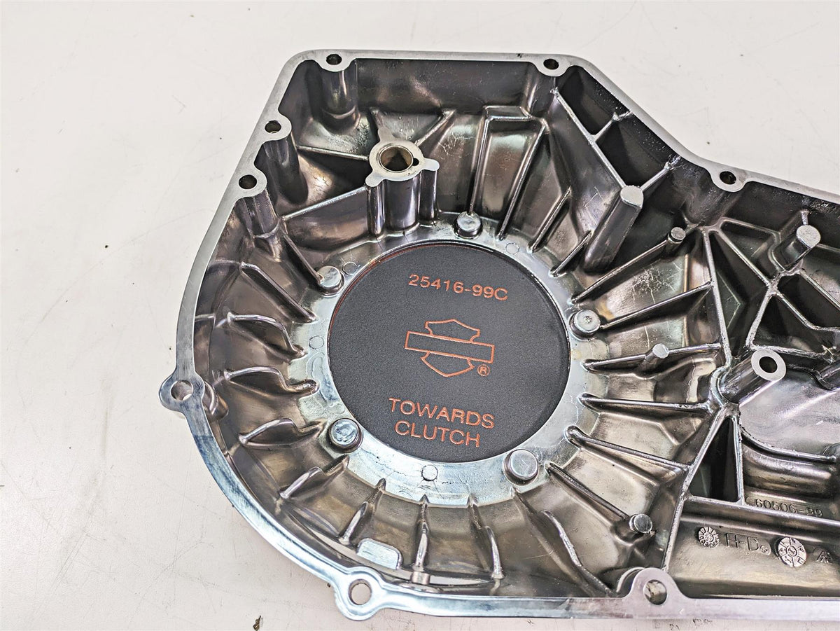 2000 Harley FXSTS Softail Springer Outer Primary Drive Clutch Cover 60506-99 {{ shop.shopifyCountryName }} - Mototech271