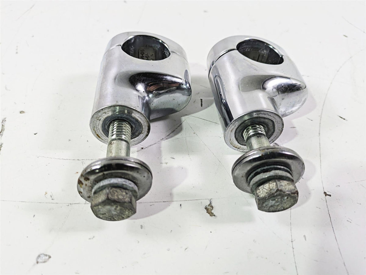 2007 Harley FXDWG Dyna Wide Glide Handlebar Riser Holder Clamp Mount 56613-06 {{ shop.shopifyCountryName }} - Mototech271