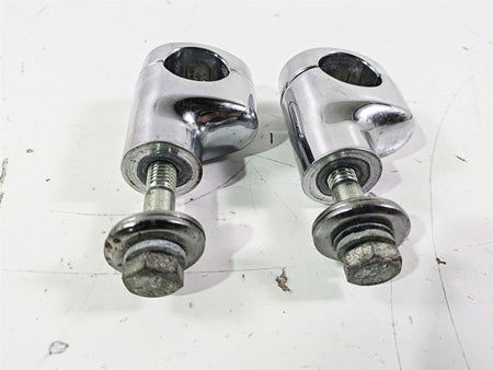 2007 Harley FXDWG Dyna Wide Glide Handlebar Riser Holder Clamp Mount 56613-06 {{ shop.shopifyCountryName }} - Mototech271