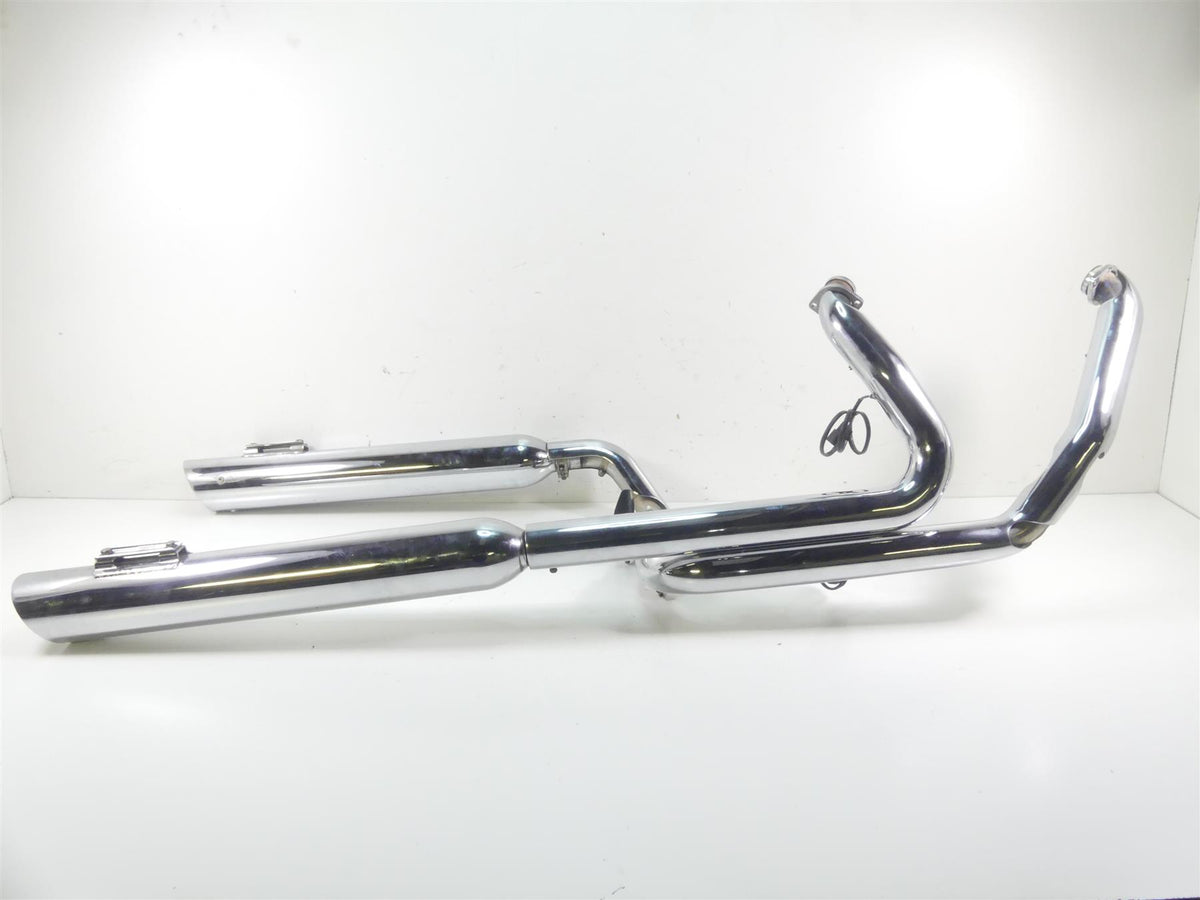 2014 Harley Touring FLHTK Electra Glide Cobra True Dual Exhaust System 6253DB1 {{ shop.shopifyCountryName }} - Mototech271