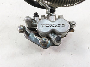 1997 Kawasaki VN1500 Vulcan Tokico Front Brake Caliper & Line Read 43041-1587-GN