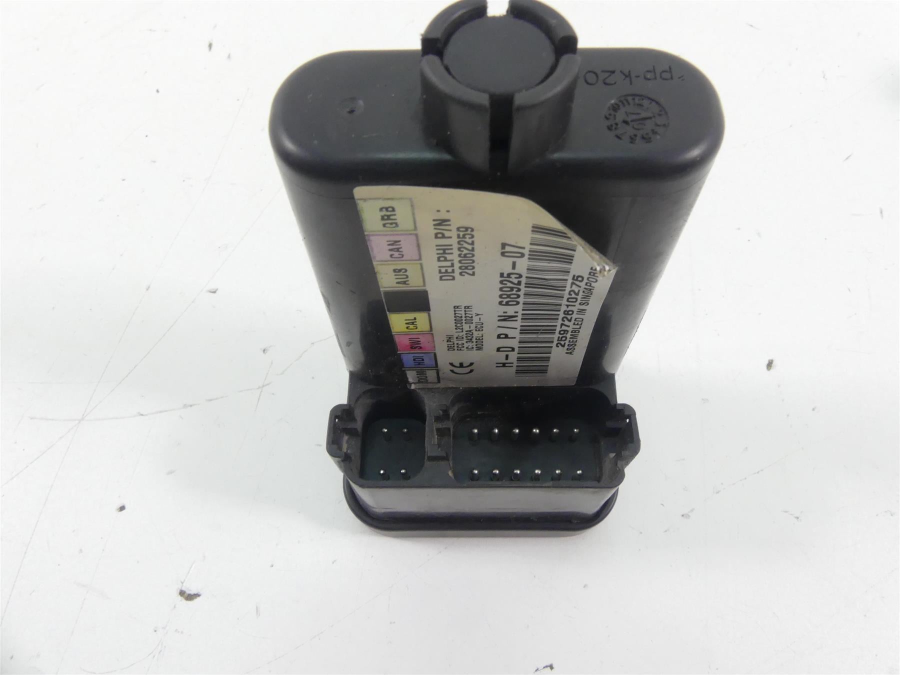 2008 Harley Softail FXSTB Night Train Tssm Turn Signal Security Module 68925-07 {{ shop.shopifyCountryName }} - Mototech271