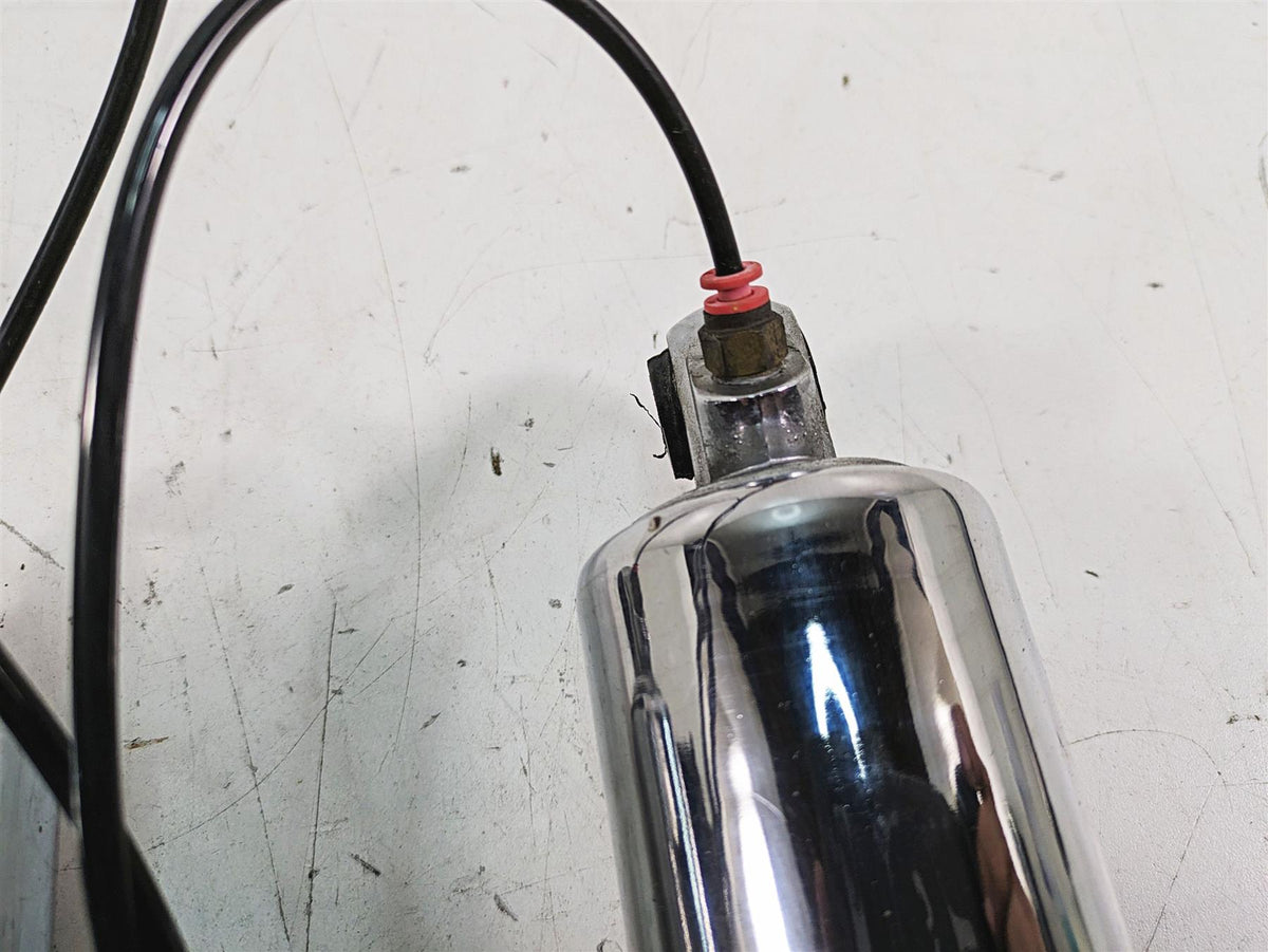 2008 Harley FLHTCU Electra Glide Rear Chrome Air Shock Damper 12" Set {{ shop.shopifyCountryName }} - Mototech271