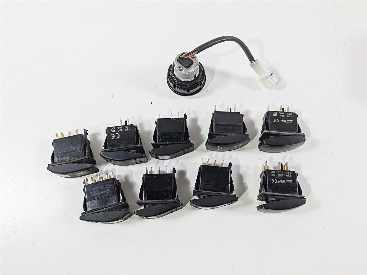 2018 Can Am Maverick X3 XRS Turbo R Light Awd Switch Start Stop Set 710005213-Mototech271